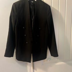 H&M Kids Black Blazer. Size 6
